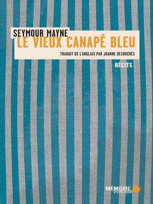 cover image of Le vieux canapé bleu